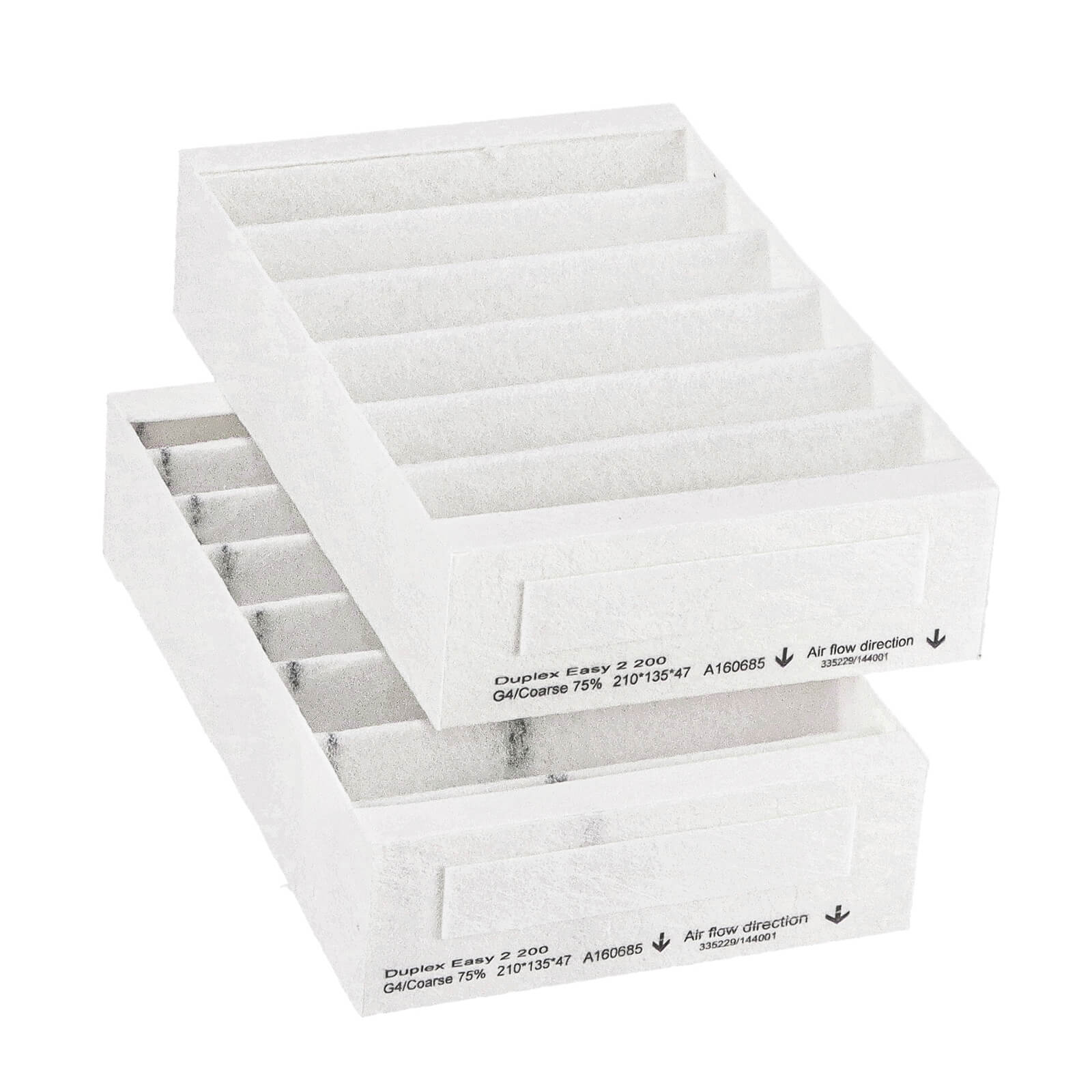 Atrea Duplex Easy2 200 filter set G4+G4 (original) 210x135x47