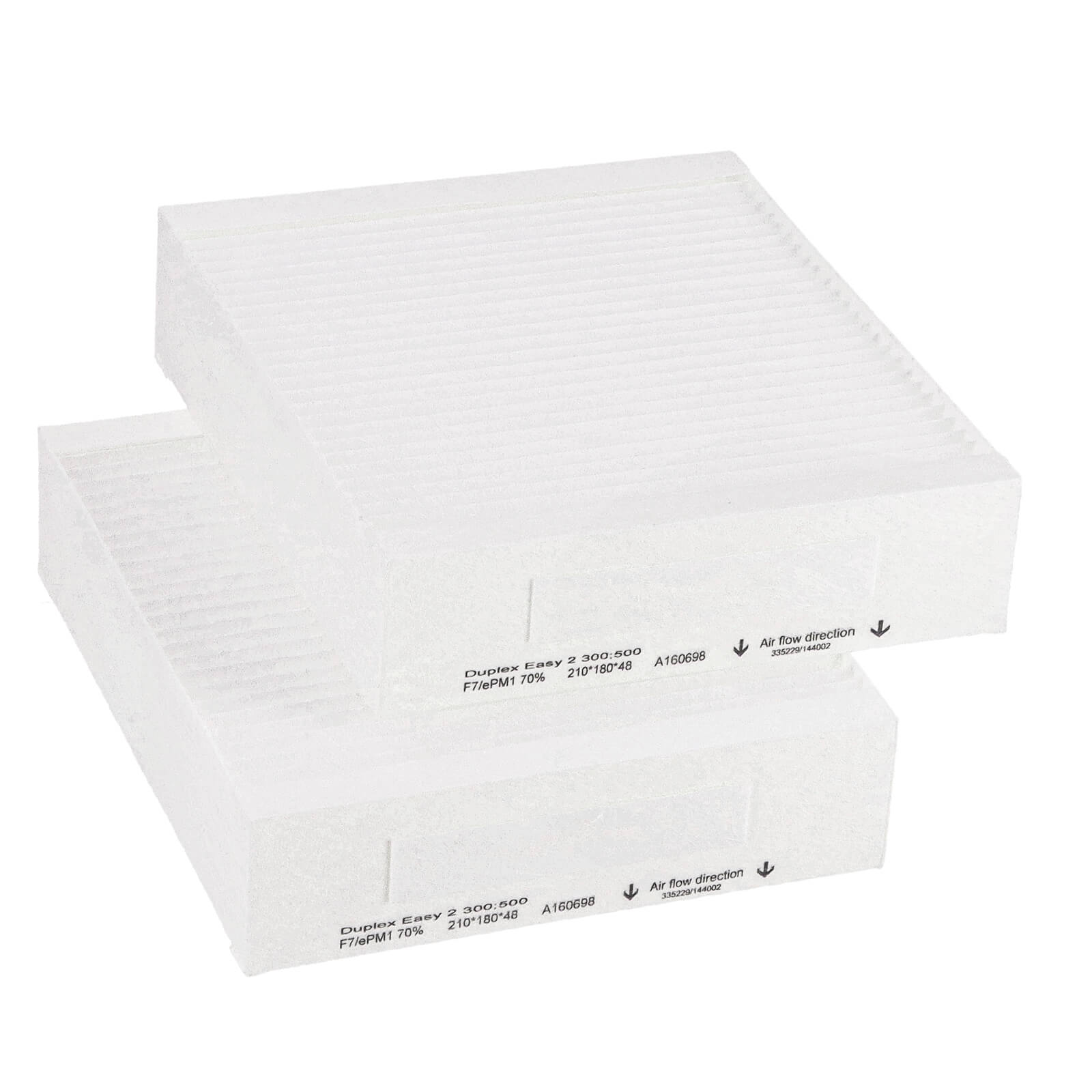 Atrea Duplex Easy2 300-500 Filtersatz F7+F7 (Original) 210x180x48