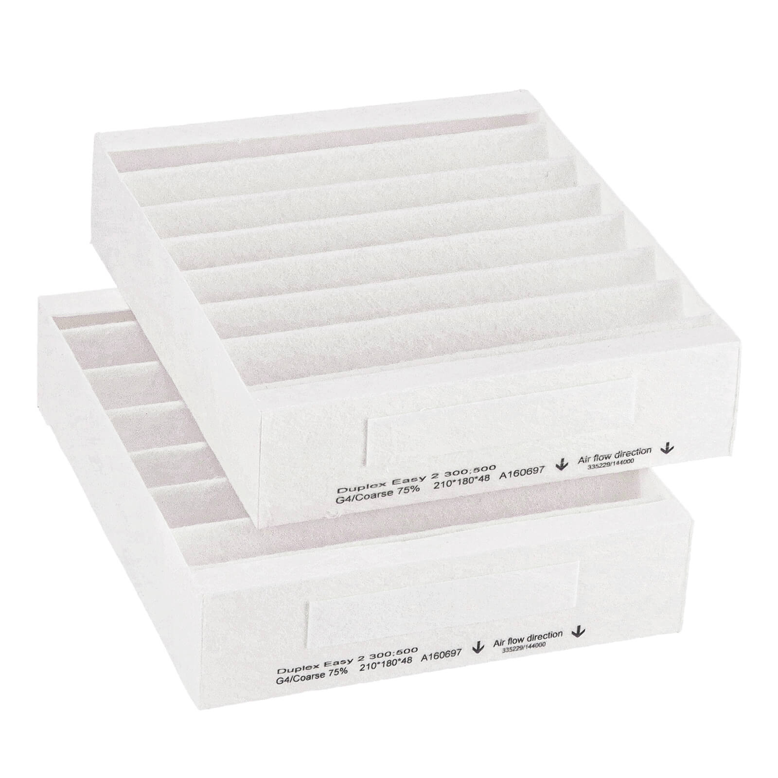 Atrea Duplex Easy2 300-500 filter set G4+G4 (original) 210x180x48