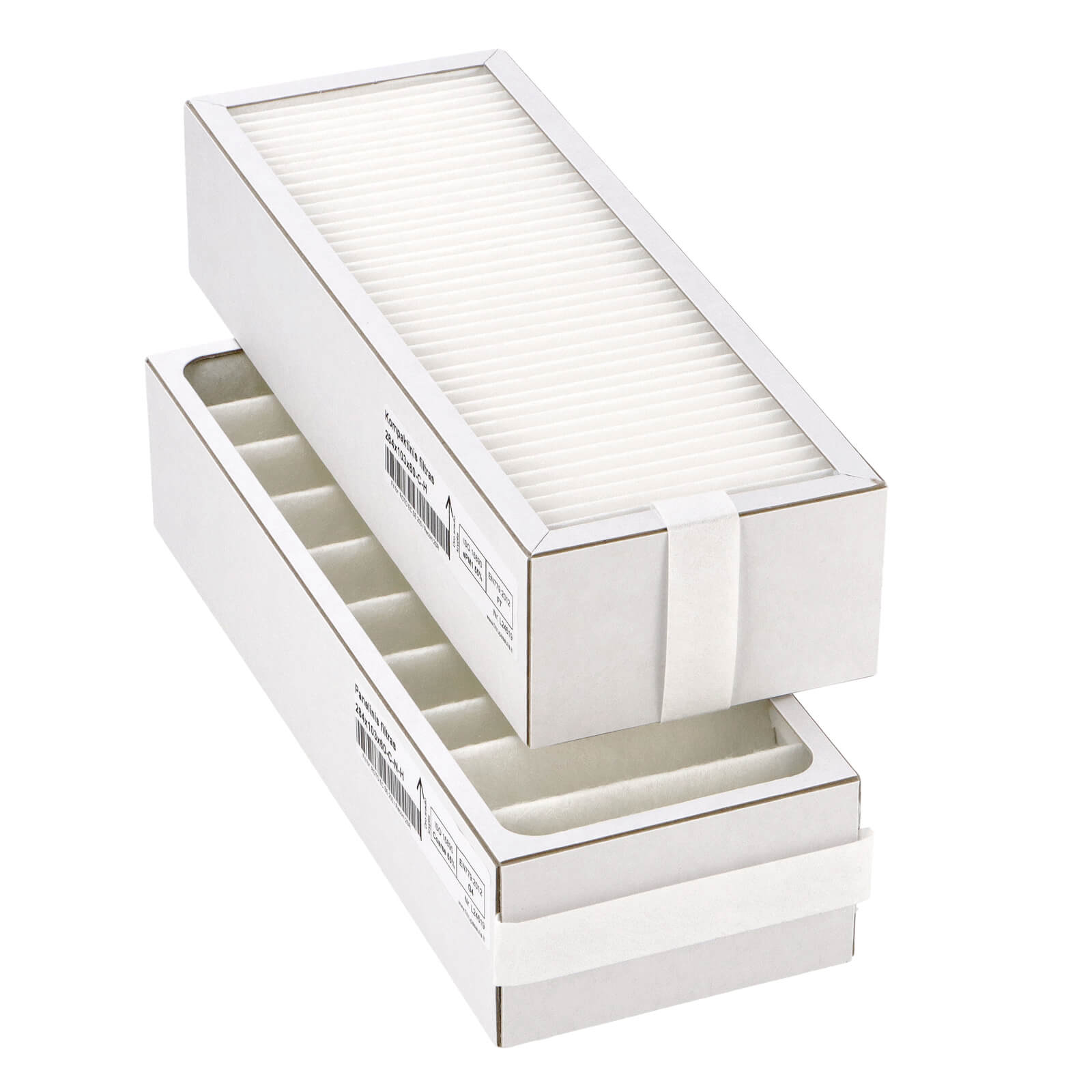 Blauberg Komfort Roto EC SE 200 Filtersatz G4+F7 (Hausmarke) 284x103x60