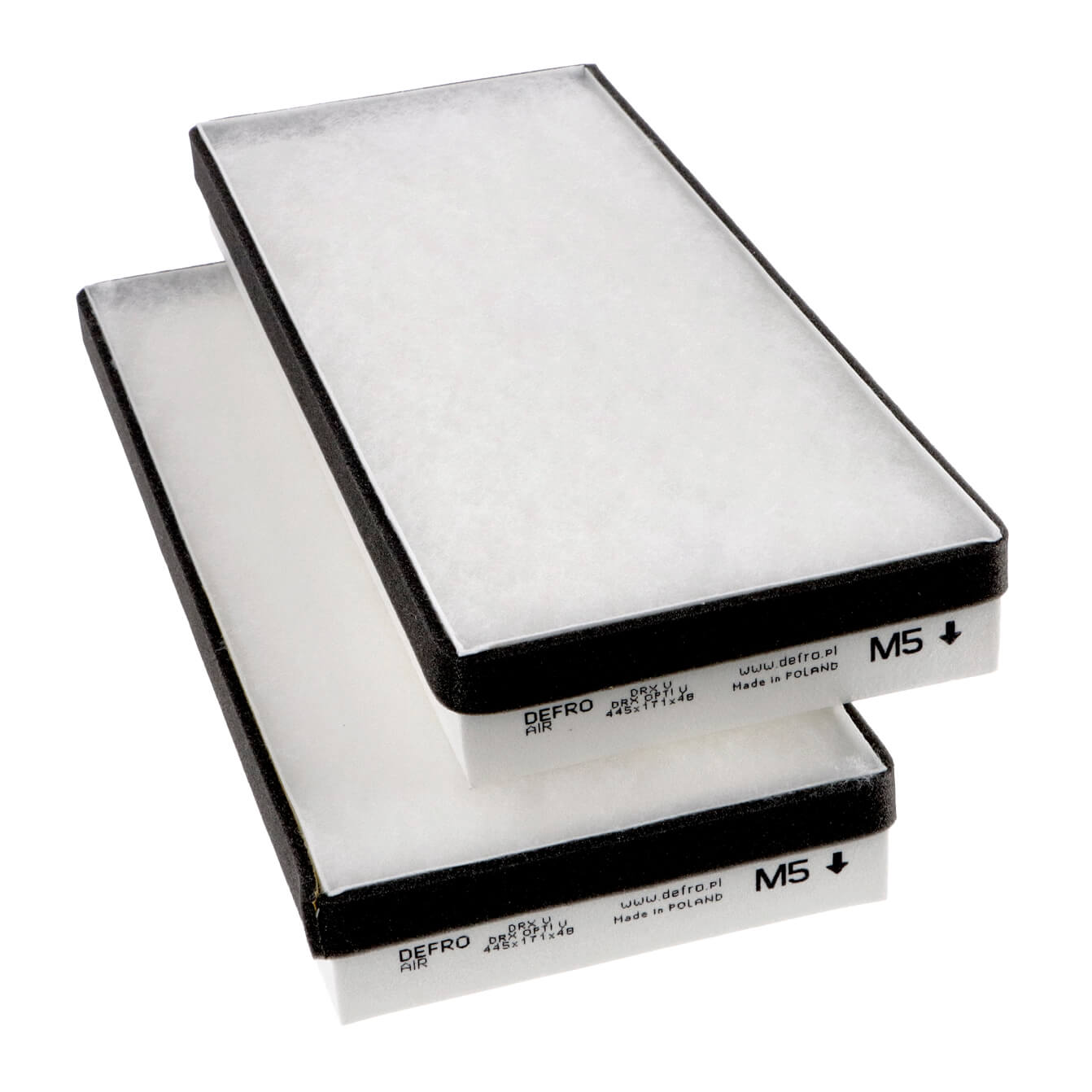 Defro DRX V - OPTI V filter set M5+M5 (original) 445x171x48