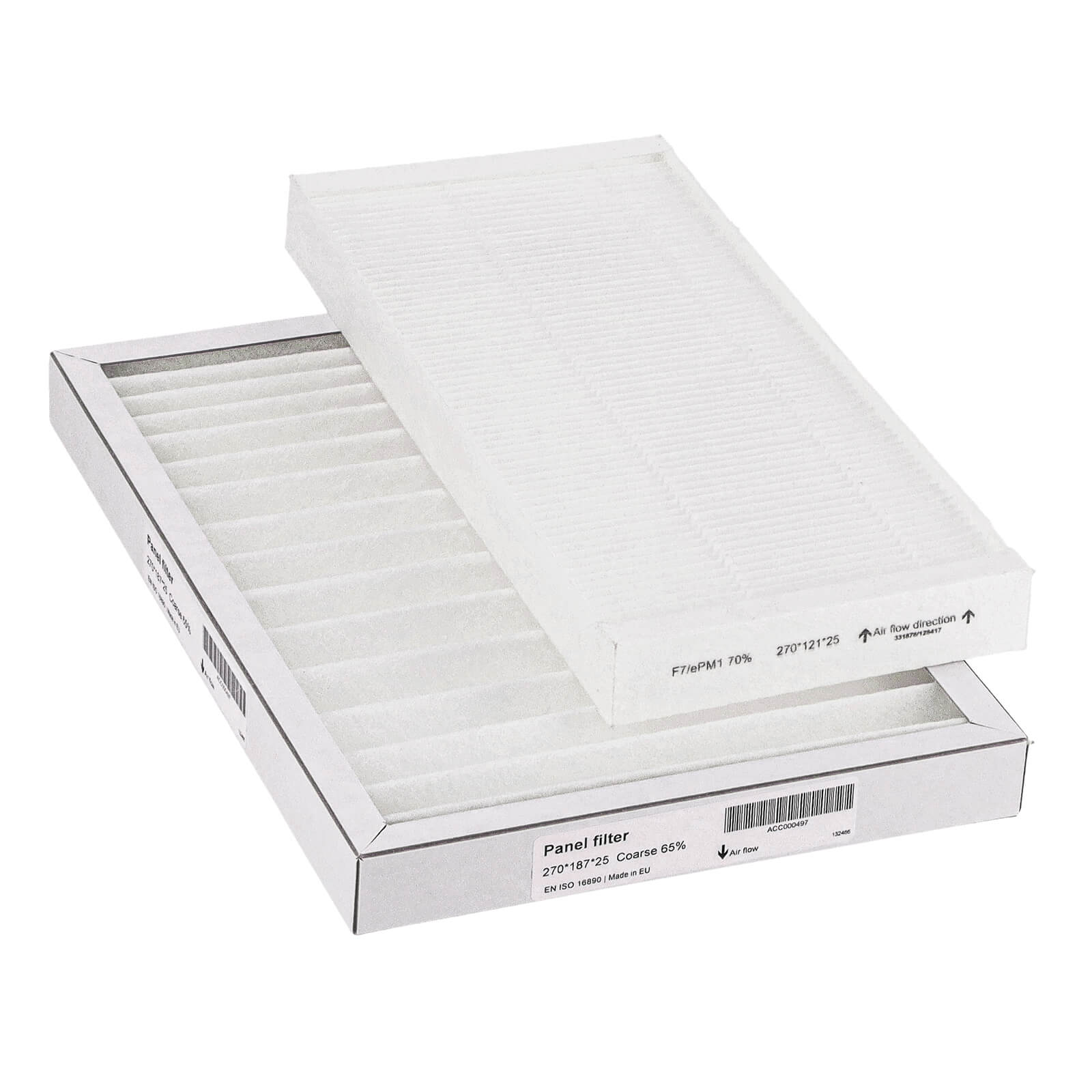 Salda Smarty 2X V filter set G4+F7 (original) 270x187x25+270x121x25