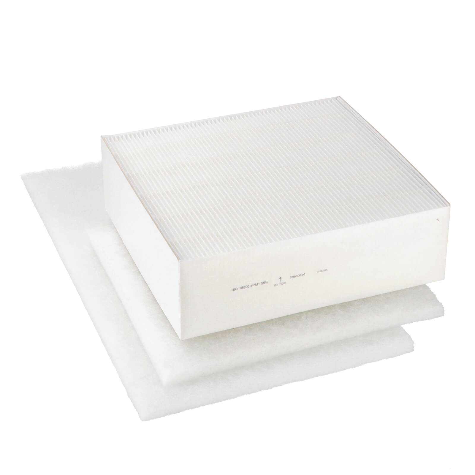 Vallox 145 MV-SE - ValloPlus 510 Filtersatz Nr. 28 G4+G4+F7 (Hausmarke) 501x295x20 + 306x285x20 + 306x288x96