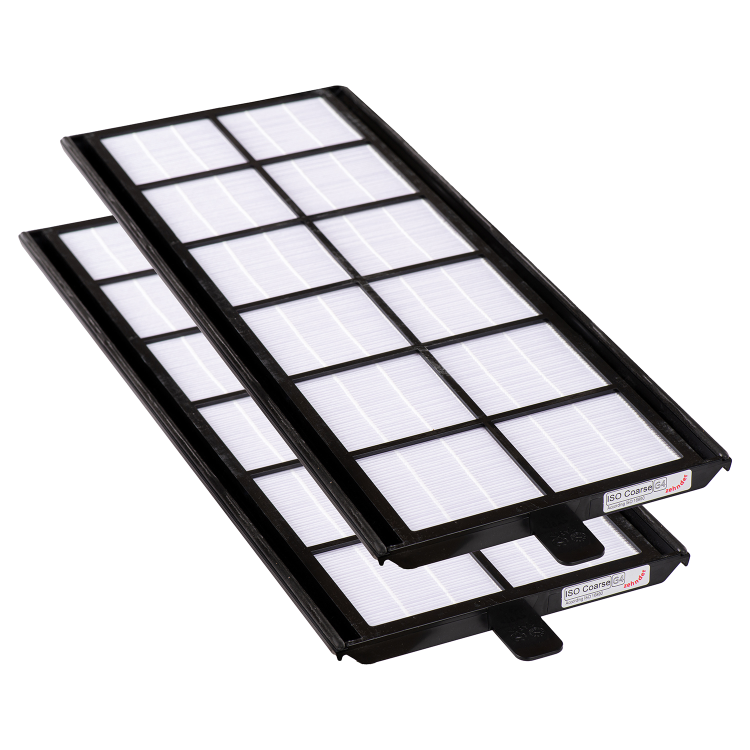 Zehnder ComfoAir 350 - 500 - 550 Filtersatz G4+G4 (Hausmarke) 500x198x14